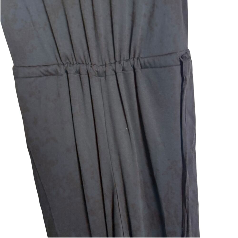 Sweaty Betty Black Cruise Wide Leg V-Neck Sleeveless Travel Jumpsuit Size XS - Picture 6 of 10